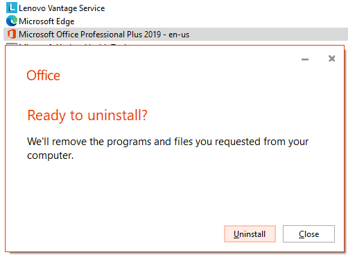 Office 2019 to 2021
